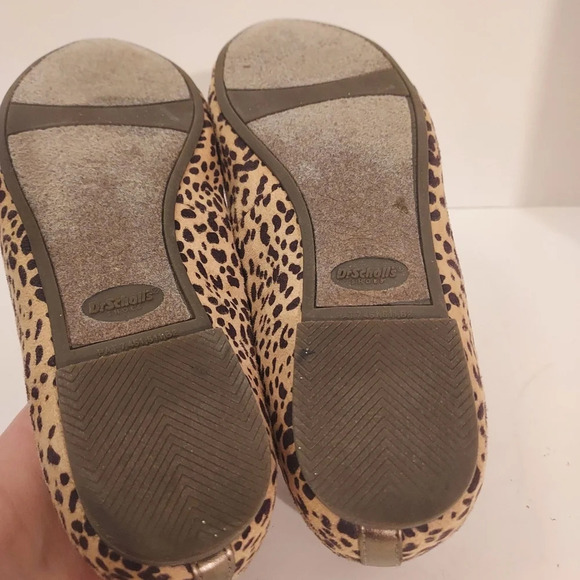 Dr. Scholl's Memory Foam Connect Tan/Leopard Print Ballet Flat in Size 6 - Picture 6 of 10